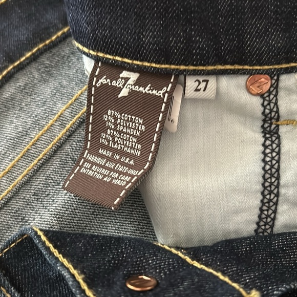 Brand new/never worn 7 For All Mankind bootcut jeans - Picture 4 of 5